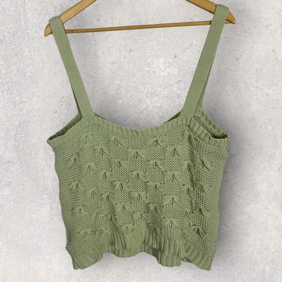 ASTR The Label Sweater Tank Pale Green Women's Size XL Knit Style AT16542 Top - Picture 4 of 11